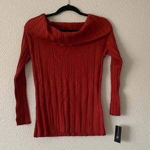 INC International Concepts Autumn Run sweater